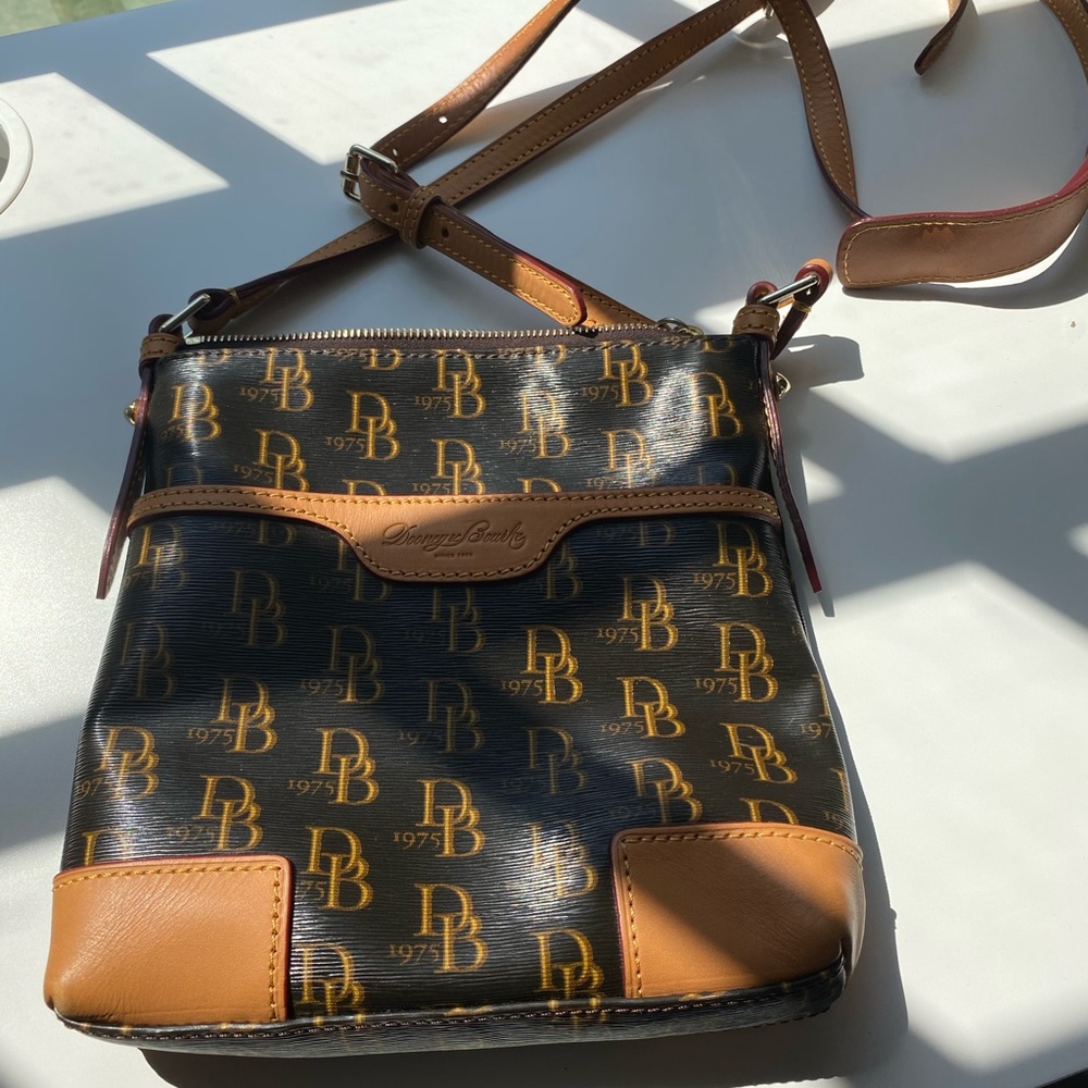 Dooney & Bourke 1975 Signature DB Crossbody
